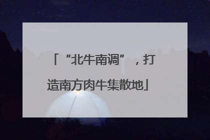 “北牛南调”，打造南方肉牛集散地
