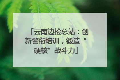 云南边检总站：创新警衔培训，锻造“硬核”战斗力