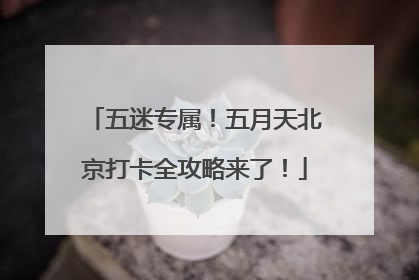 五迷专属！五月天北京打卡全攻略来了！