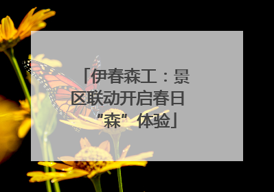 伊春森工：景区联动开启春日“森”体验