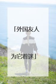 外国友人为它着迷