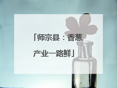 师宗县：香葱产业一路鲜