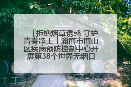 拒绝烟草诱惑 守护青春净土丨淄博市博山区疾病预防控制中心开展第38个世界无烟日系列控烟行动