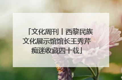 文化周刊丨西黎民族文化展示馆馆长王秀芹痴迷收藏四十载
