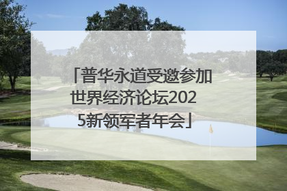 普华永道受邀参加世界经济论坛2025新领军者年会