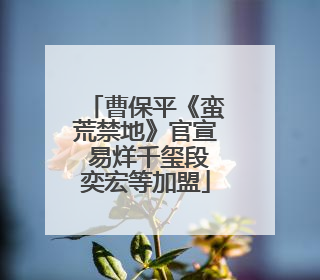 曹保平《蛮荒禁地》官宣 易烊千玺段奕宏等加盟