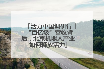 活力中国调研行丨 “百亿级”营收背后，北京机器人产业如何释放活力