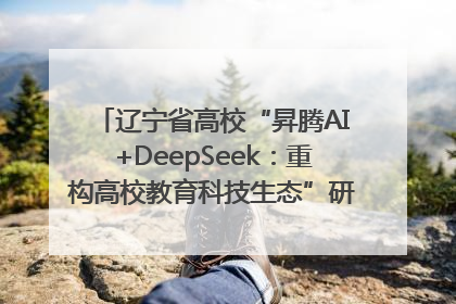 辽宁省高校“昇腾AI+DeepSeek：重构高校教育科技生态”研讨会在沈阳成功举办