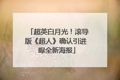 超英白月光！滚导版《超人》确认引进 曝全新海报