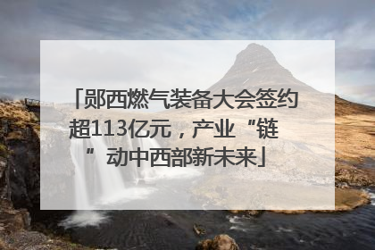 郧西燃气装备大会签约超113亿元，产业“链”动中西部新未来