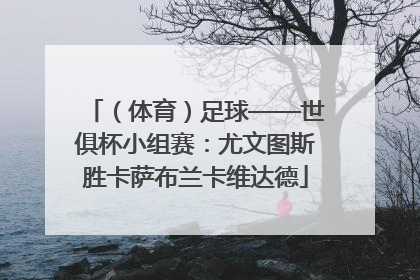 （体育）足球——世俱杯小组赛：尤文图斯胜卡萨布兰卡维达德